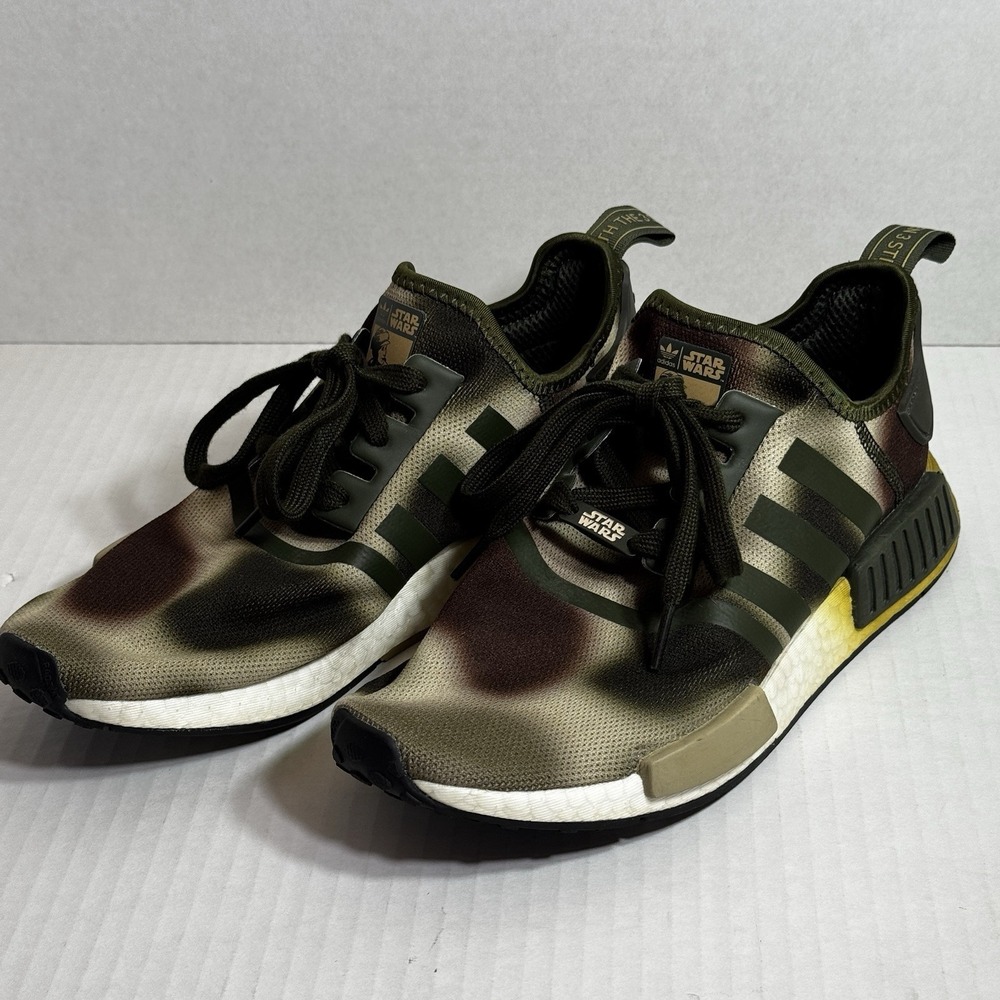 Adidas Star Wars x NMD_R1 Princess Leia Size 8 Camo‎ Boost Sneakers FW2280